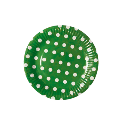 Polka Dot Paper Plates 10 pcs