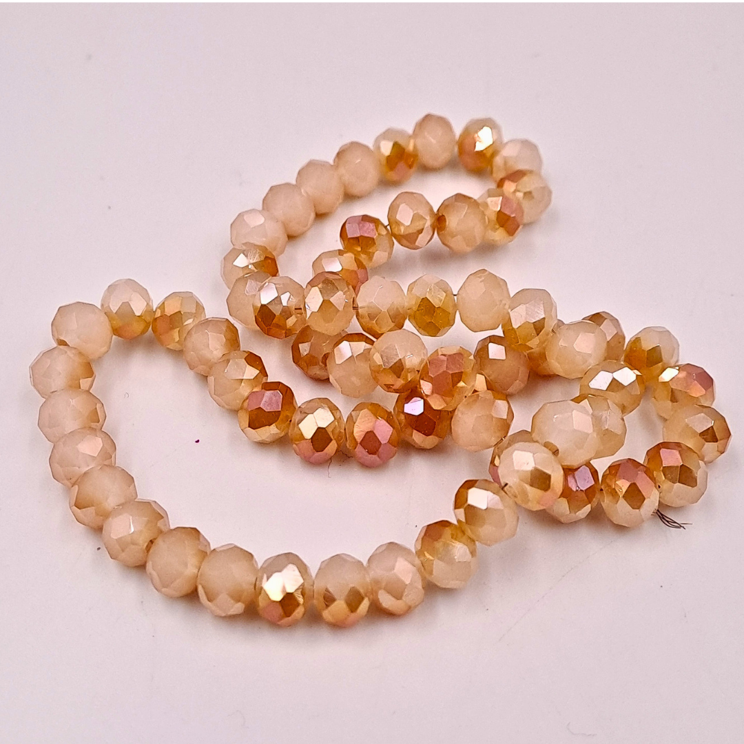 Faceted Glass Beads Collection