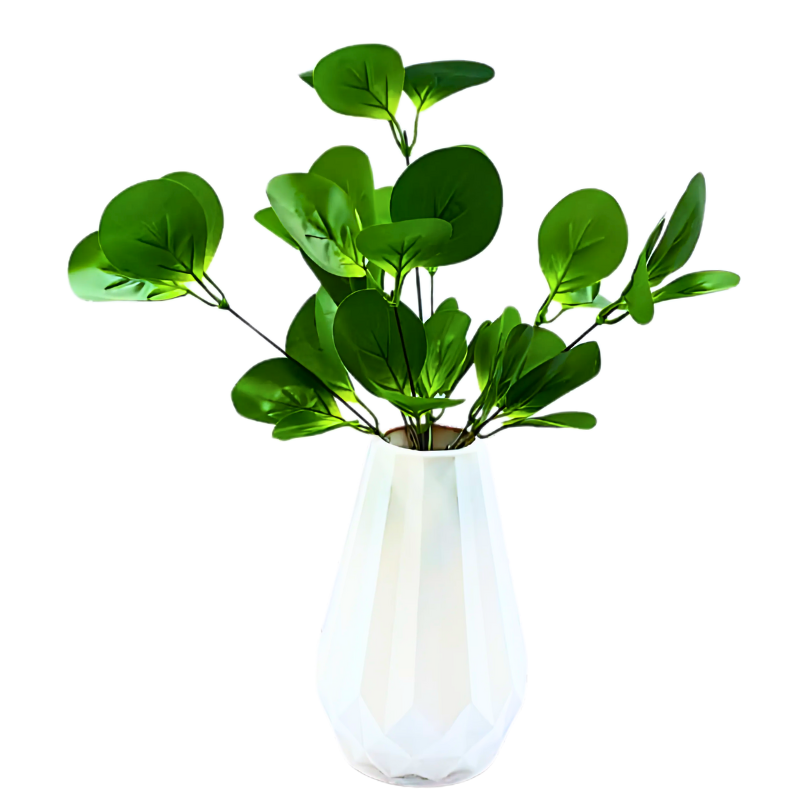 7 Stem Green Leaf Foliage