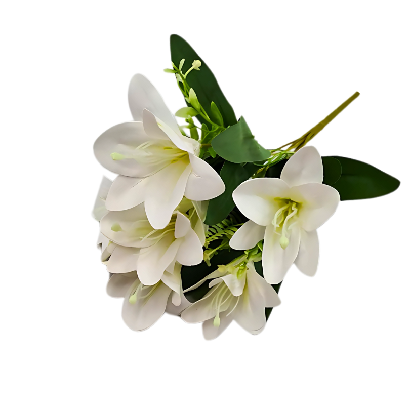 7 Bud Artifical Lily