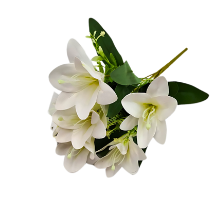7 Bud Artifical Lily