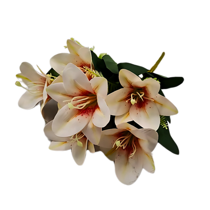 7 Bud Artifical Lily