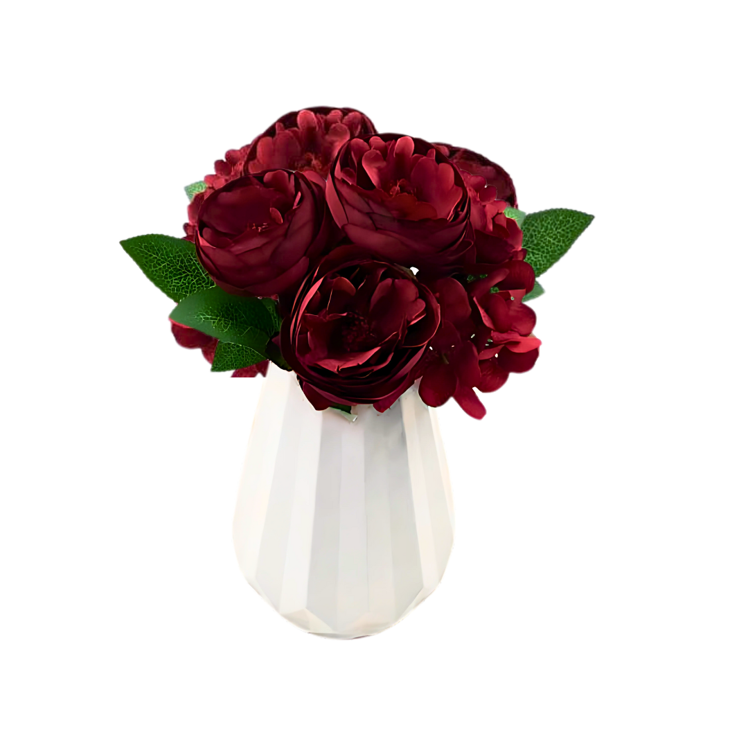 4 Bud Peony Bouquet