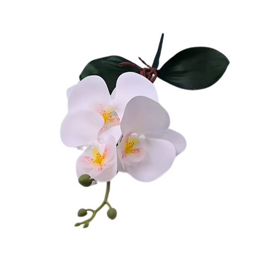 3 Bud Silk Butterfly Orchid