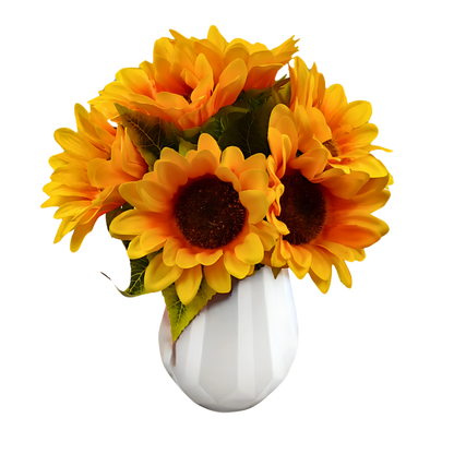 6 Bud Sunflower Bouquet