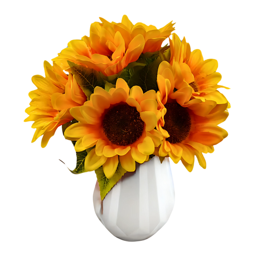 6 Bud Sunflower Bouquet