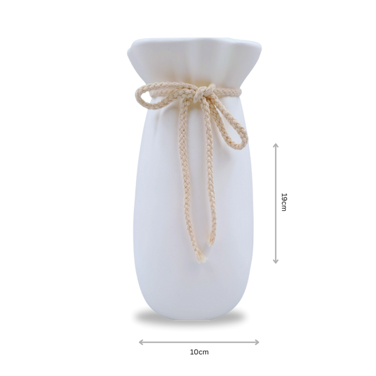 Rope knot Plastic Vase