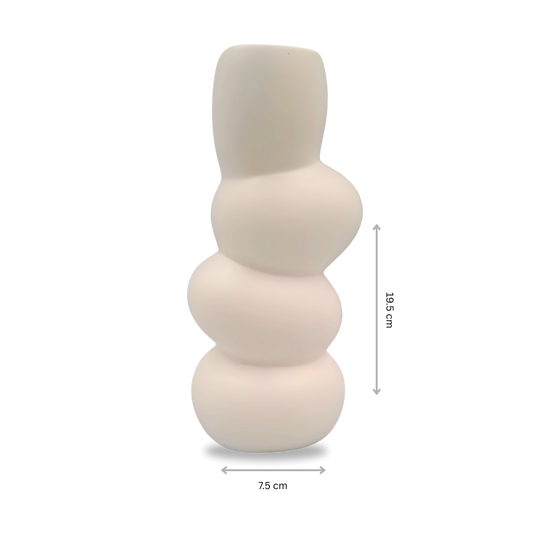 FlowStack Plastic Vase