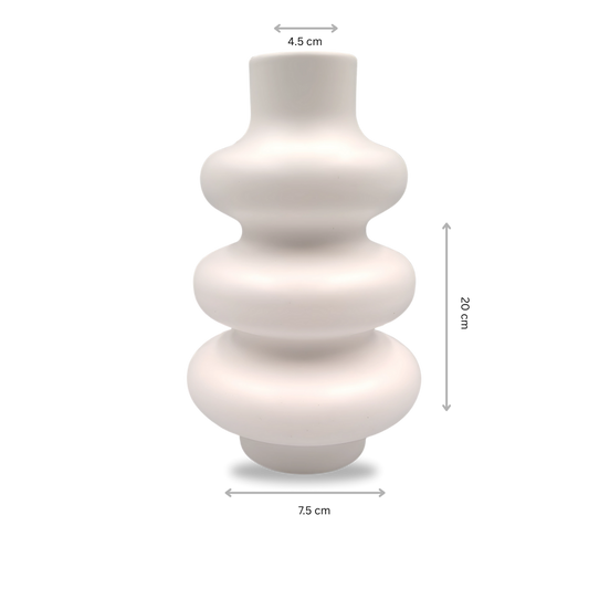 CascadeForm Plastic Vase