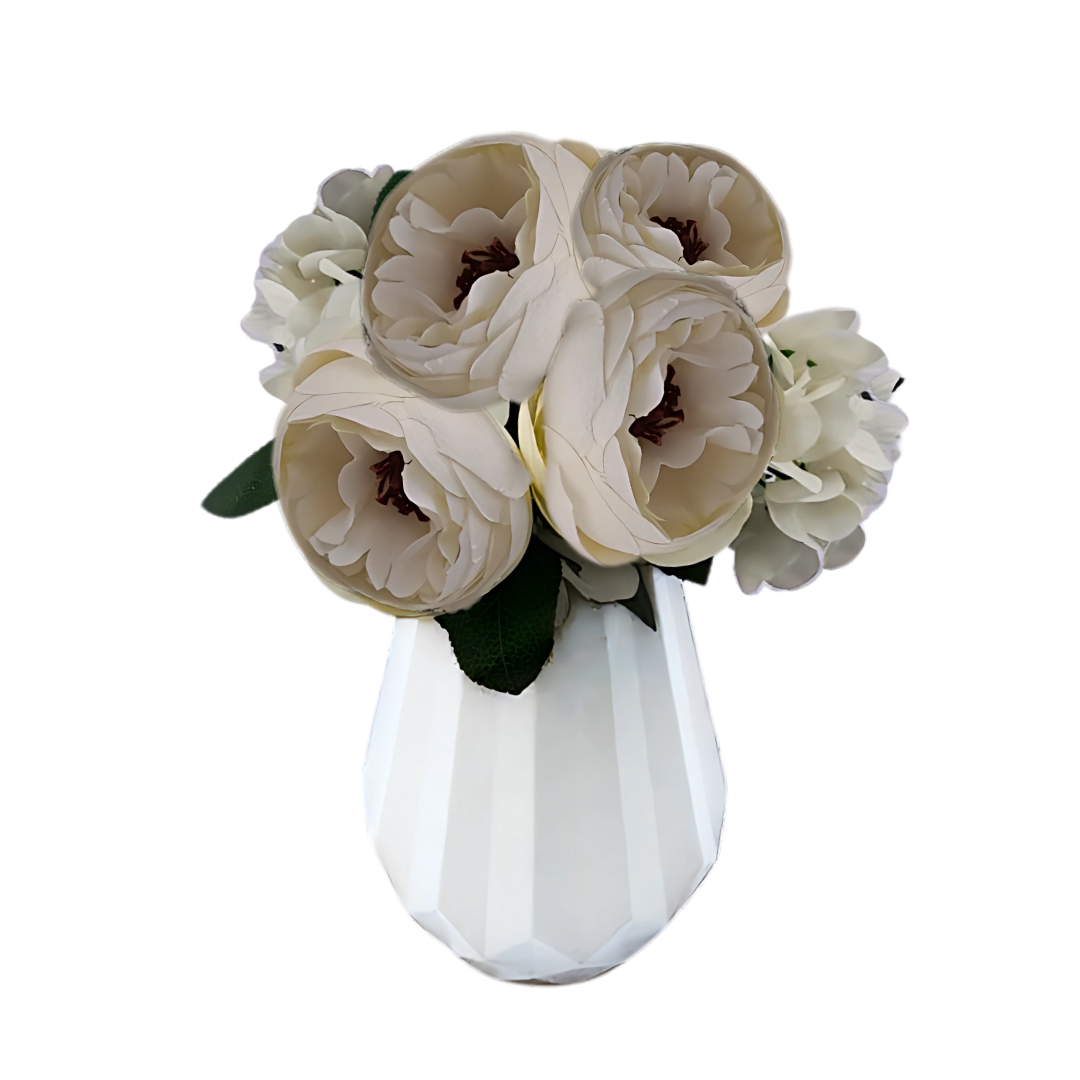 4 Bud Peony Bouquet