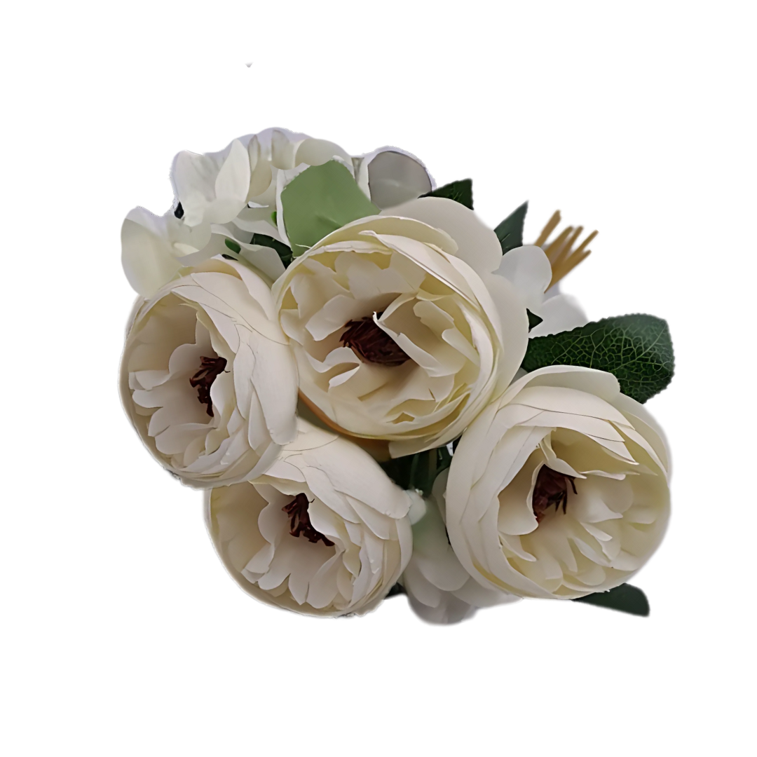 4 Bud Peony Bouquet