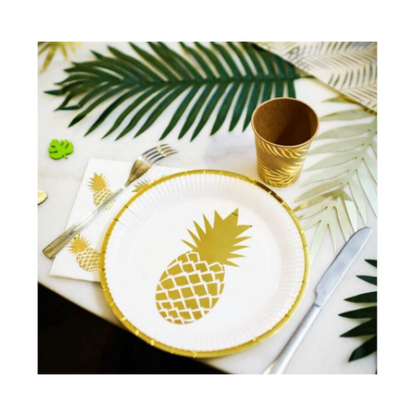 Hawaiian Paper Plates 10pcs
