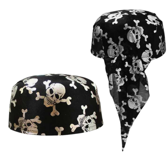 Pirate Skull Cap