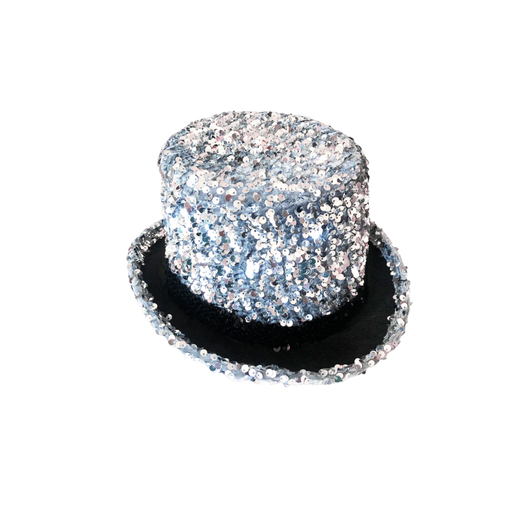 Sequined Top Hat