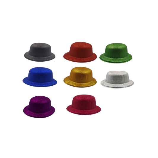 Glitter Bowler Hat