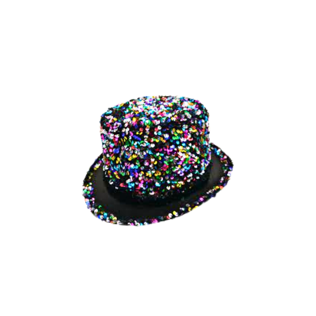 Sequined Top Hat
