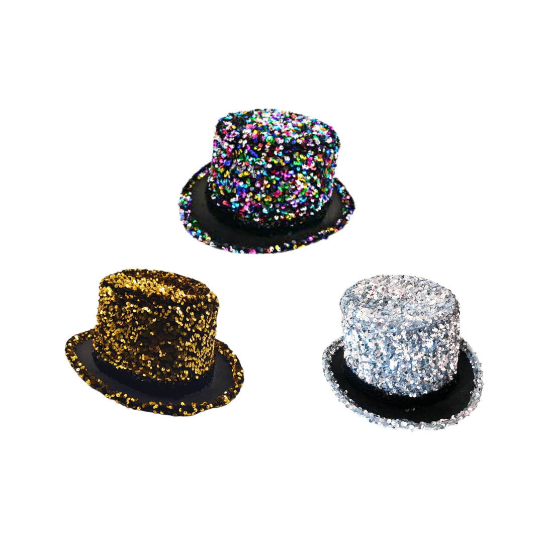 Sequined Top Hat