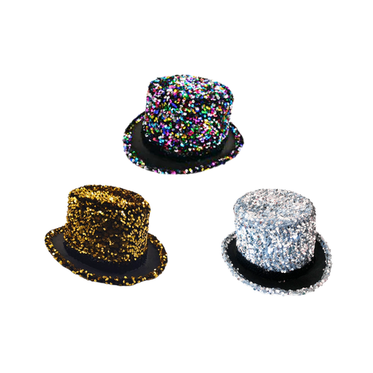 Sequined Top Hat