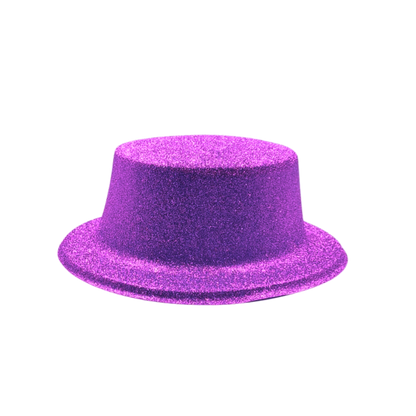Glitter Cheesecutter Top Hat