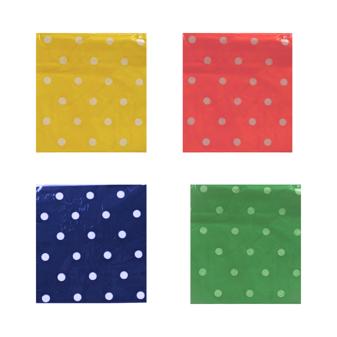 Polka Dot Serviettes -20pcs