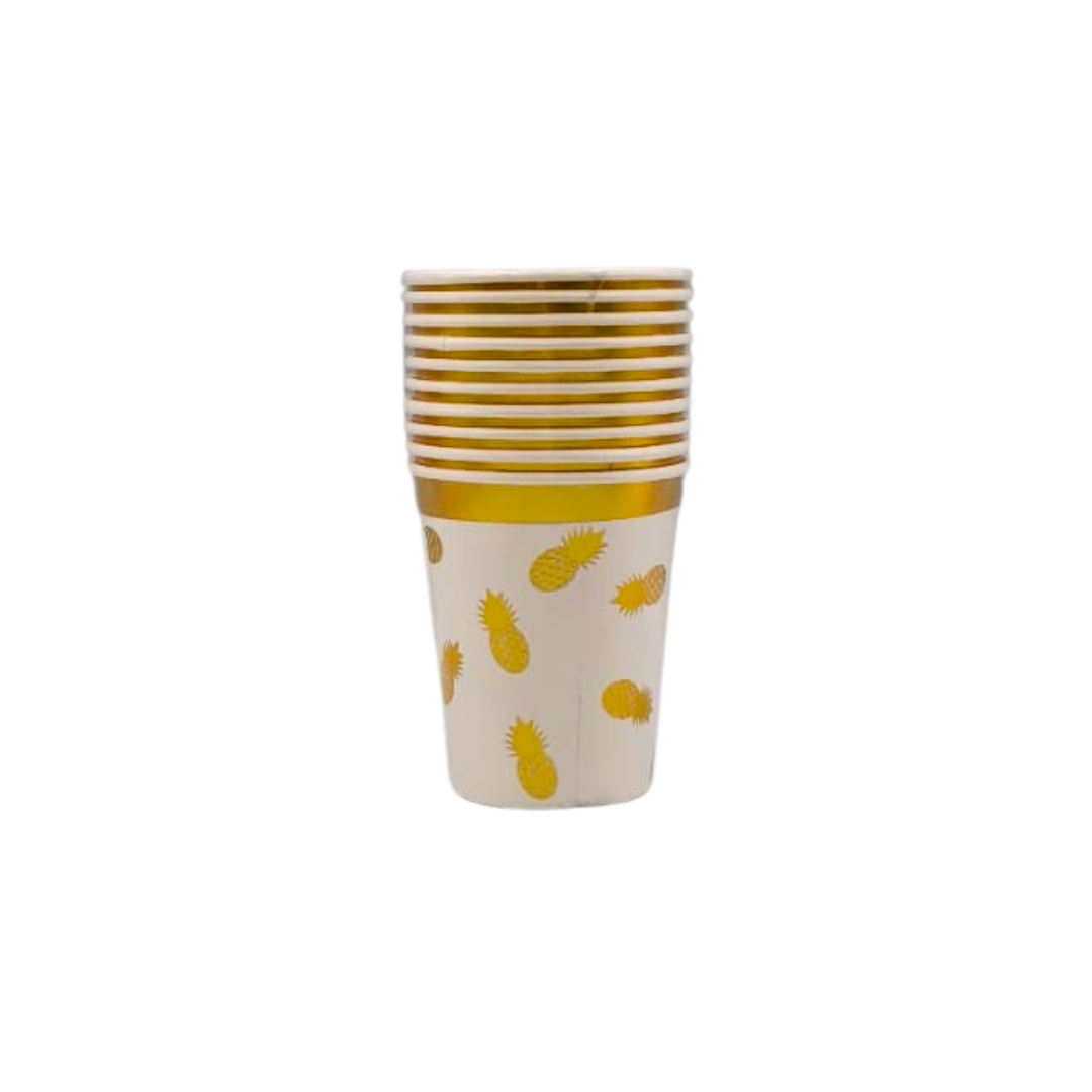 Hawaiian Paper Cups 10pcs