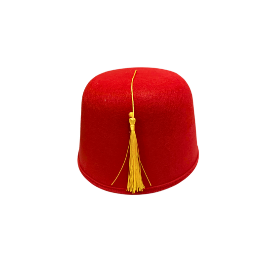 Red Fez Hat