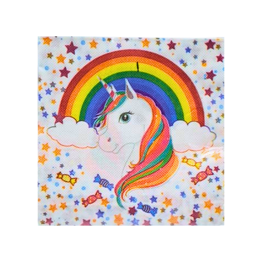 Unicorn Serviettes 20pcs